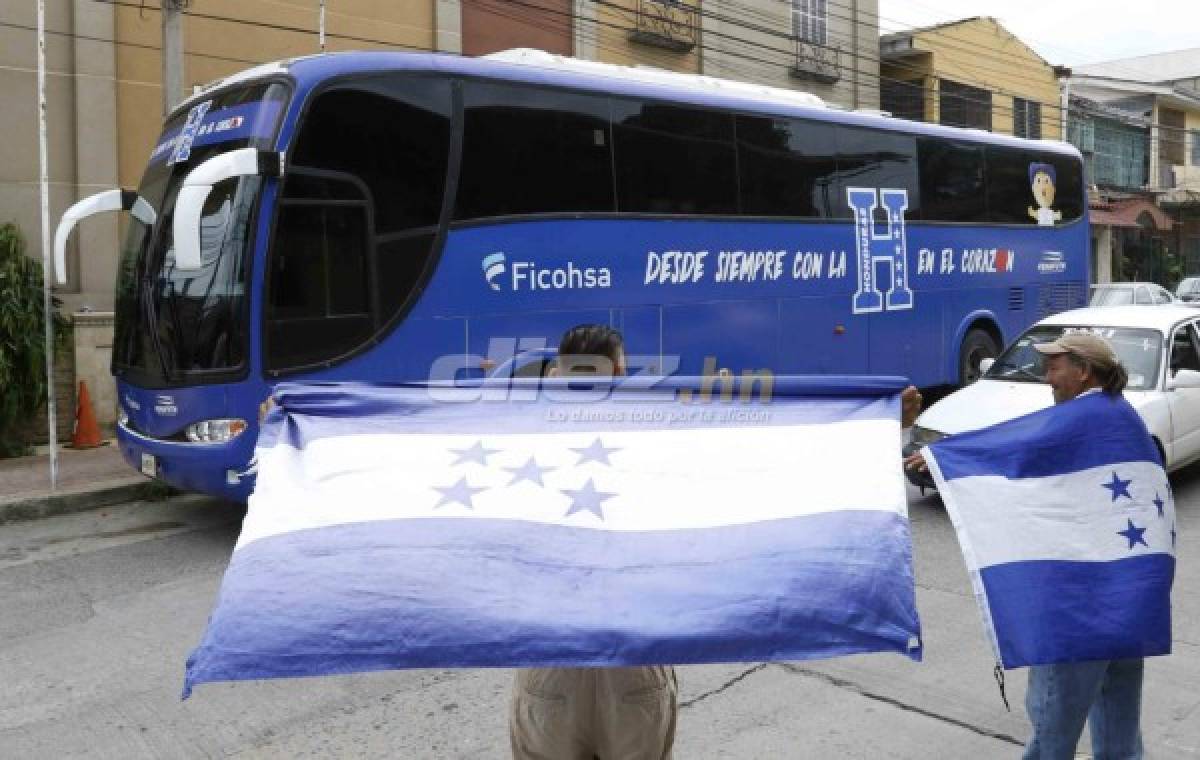 ¡CHULO! Así es el autobús en el que se mueve la Selección de Honduras