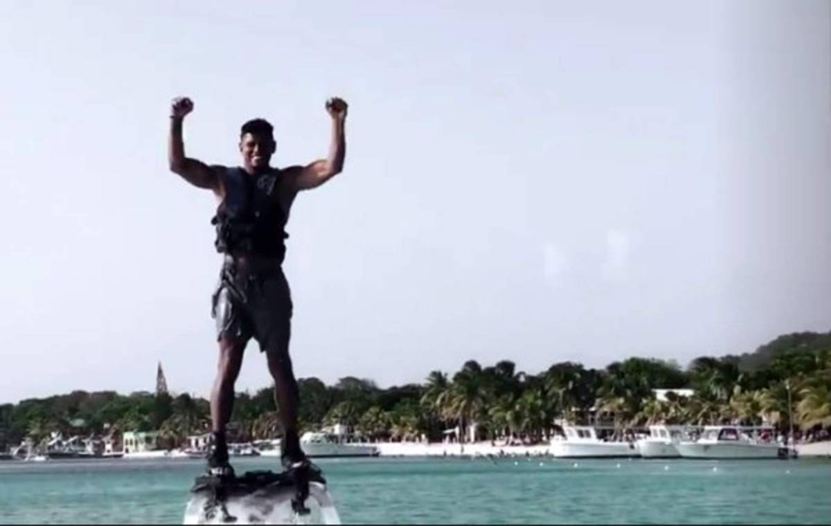 ¡Sol, arena y amor! Las primeras imágenes de la luna de miel de Carlo Costly y Tita Torres