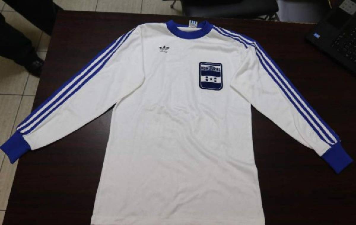 Las camisetas que ha tenido la Selección de Honduras en su historia