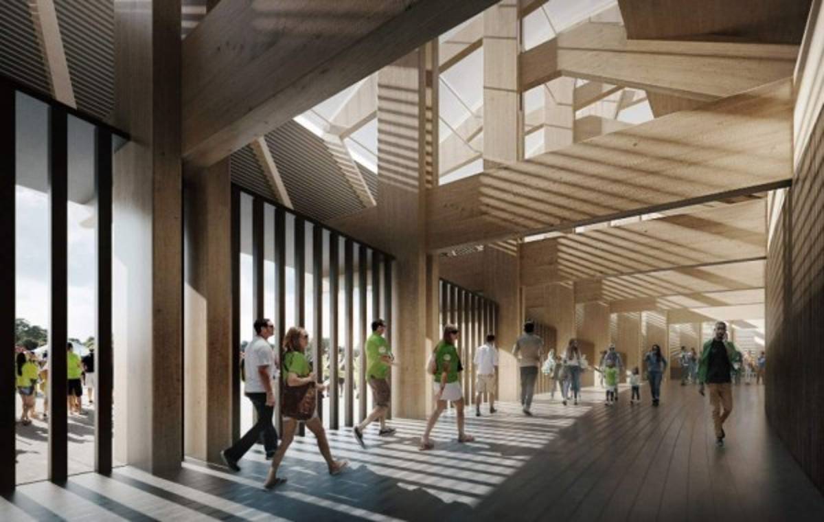 ¡Increíble! El espectacular estadio de madera que será construido por un equipo de Inglaterra