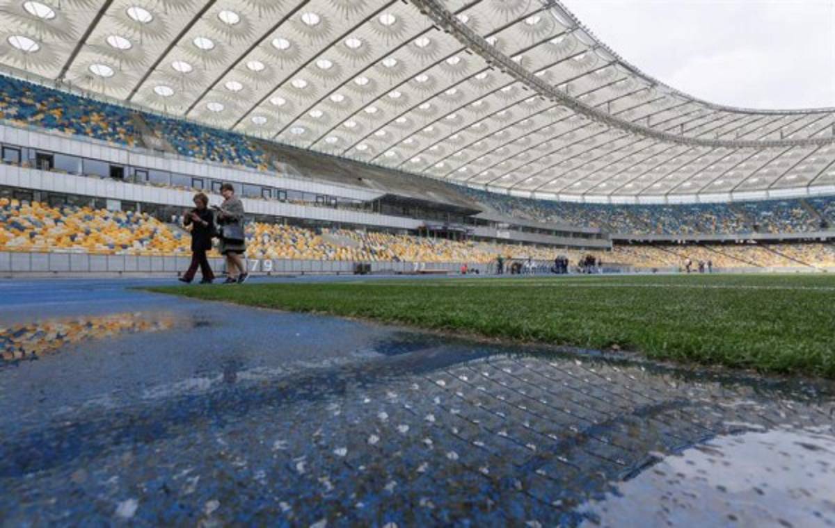 Kiev, lista para recibir la final de la Champions League entre Real Madrid y Liverpool