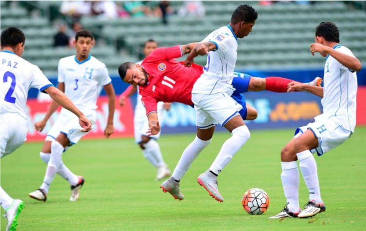 Sub-23 de Honduras le pasa por encima a Costa Rica en el Preolímpico