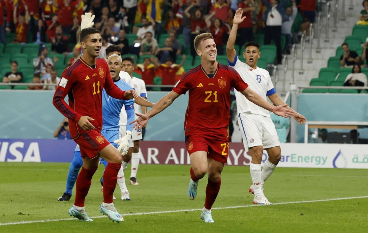 Costa Rica sufrió una de las peores goleadas en la historia de Concacaf en Mundiales: España les recetó un 7-0.