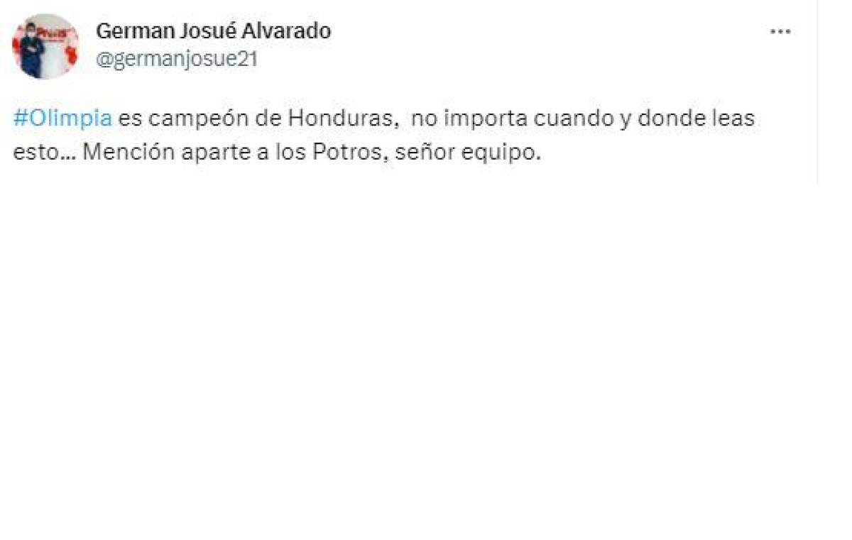 Periodistas hondureños reaccionan tras el título 36 de Olimpia ante Olancho FC: “Liga predecible y pequeña para Troglio”
