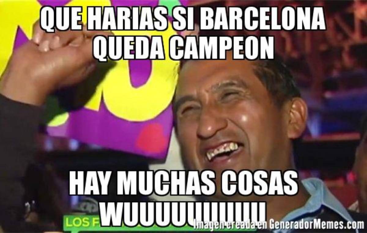 ¡Despedazan al Real Madrid con divertidos memes por el título de liga del Barcelona!