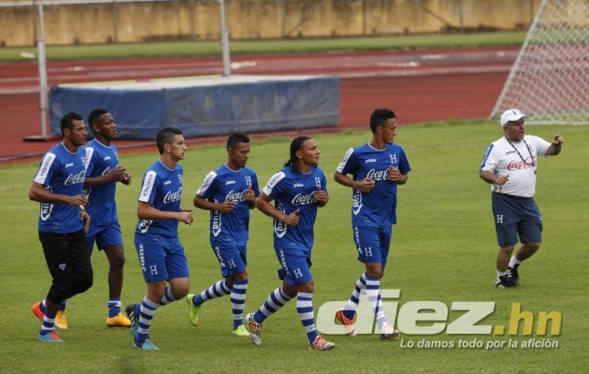 Jorge Luis Pinto comenzó a trabajar en su primer microciclo con la Bicolor