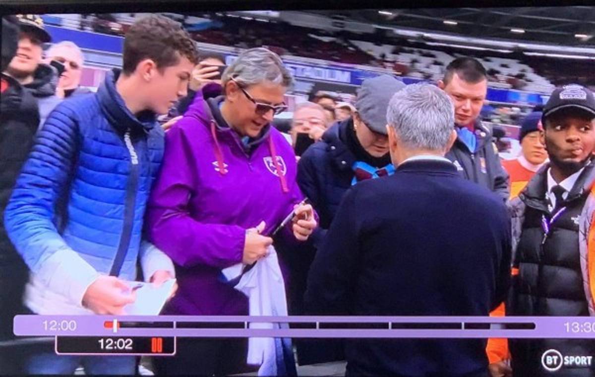 Debut de Mourinho con el Tottenham fue de mucha euforia en casa del West Ham