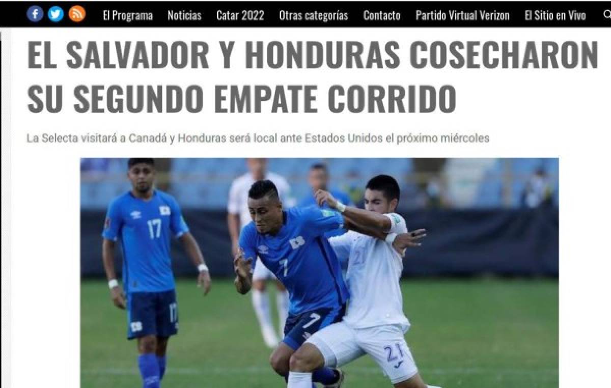 Lo que dice la prensa tras empate de Honduras y El Salvador; Faitelson destroza a Costa Rica y salvadoreños en pánico