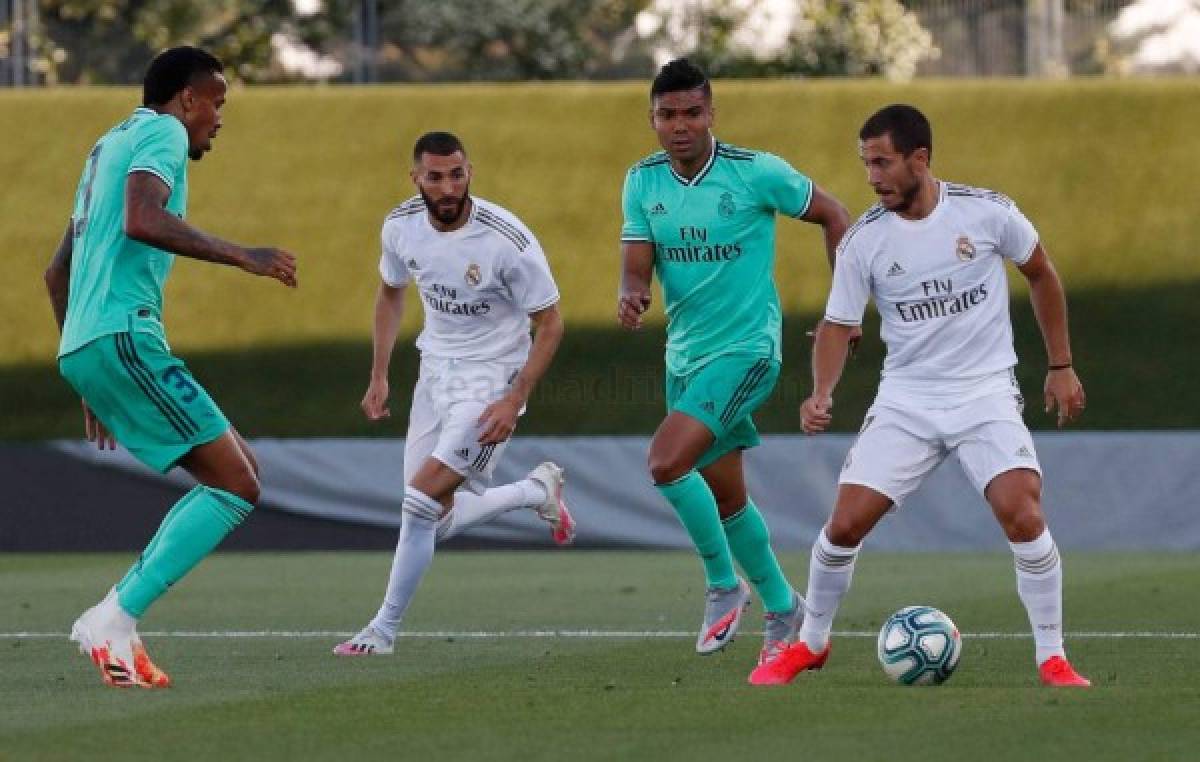 El entrenamiento del Real Madrid que se hizo viral a una semana de que vuelva la Liga Española