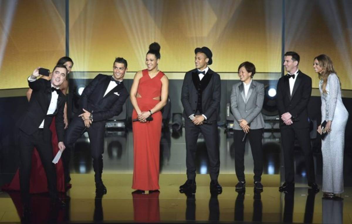 Las 10 fotos curiosas de la Gala del Balón de Oro