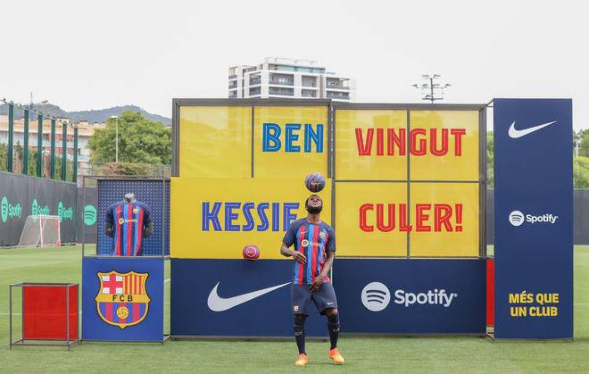 La confesión sobre Xavi y salta el nombre de Cristiano: Así fue la presentación de Franck Kessié con el FC Barcelona