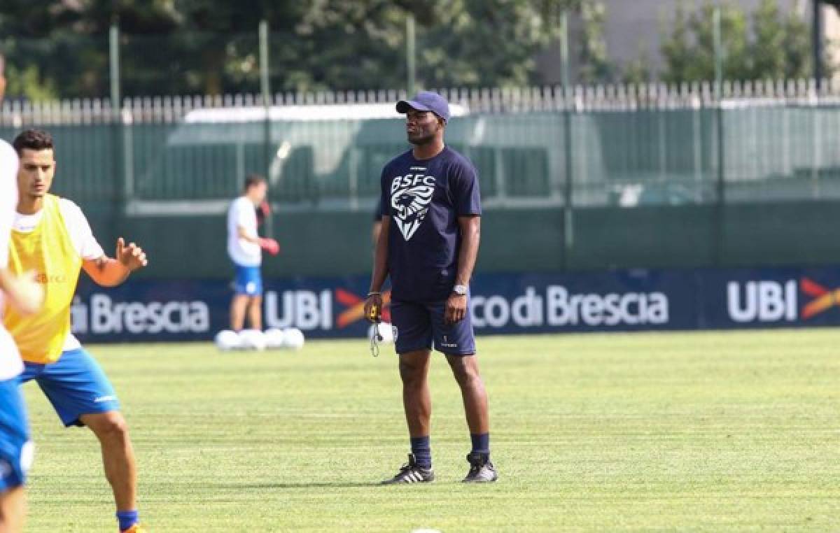 David Suazo debuta como entrenador del Brescia con goleada incluida