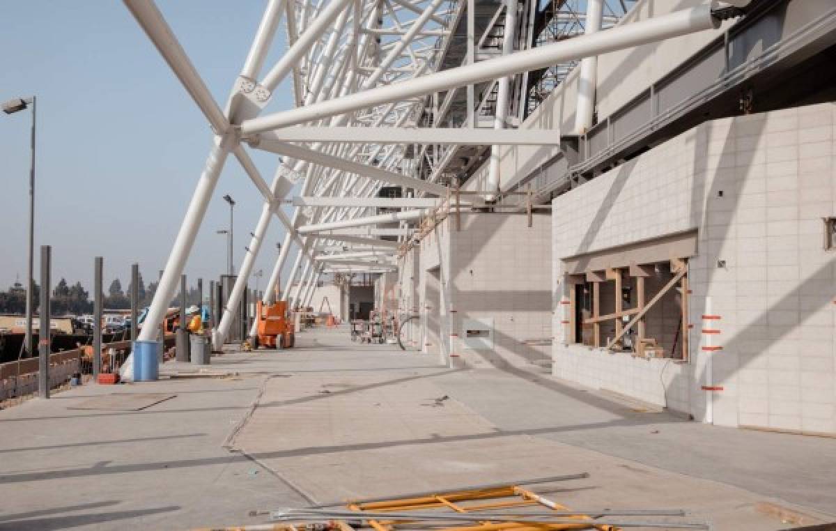 Así luce el estadio de Los Ángeles FC a casi tres meses de su inauguración