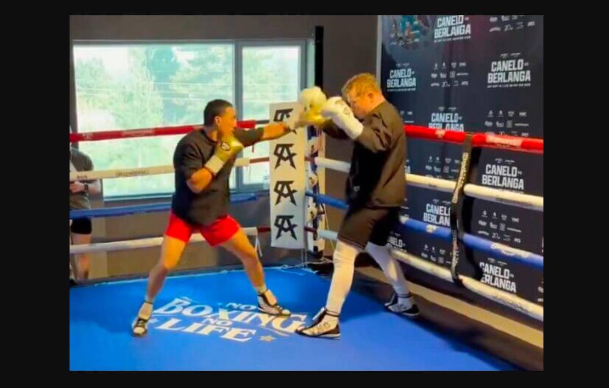 ¡Combate de lujo! El boxeador mexicano Canelo Álvarez se sube al ring con Teófimo López
