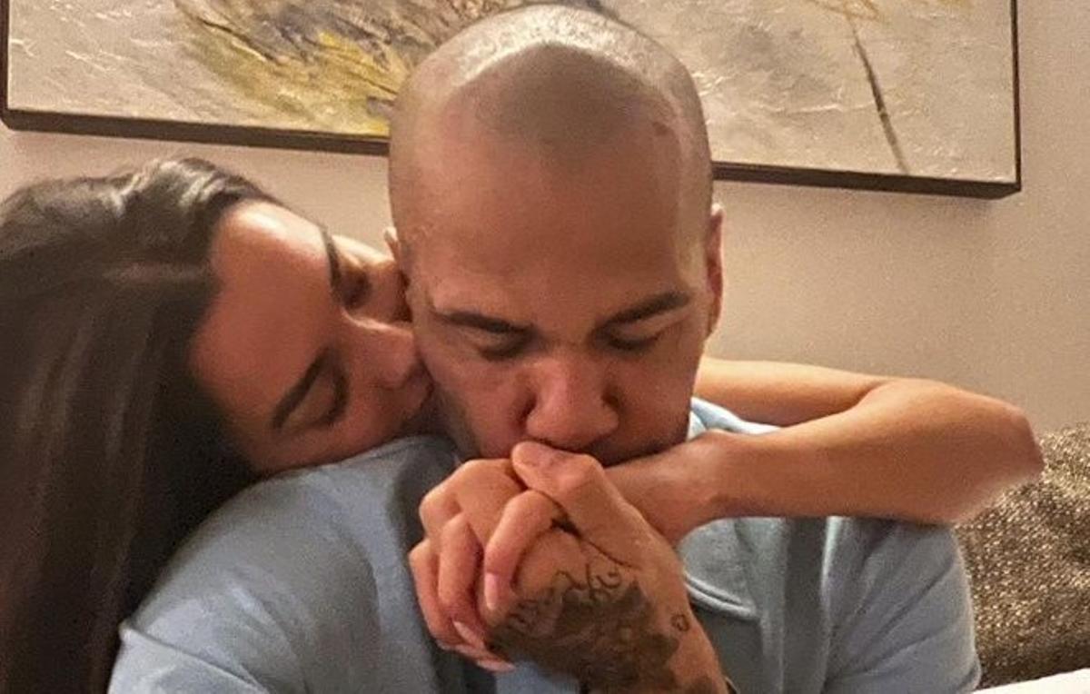 Hermano de Dani Alves arremete contra Joana Sanz tras anunciar la ruptura: “La digna que está sufriendo...”