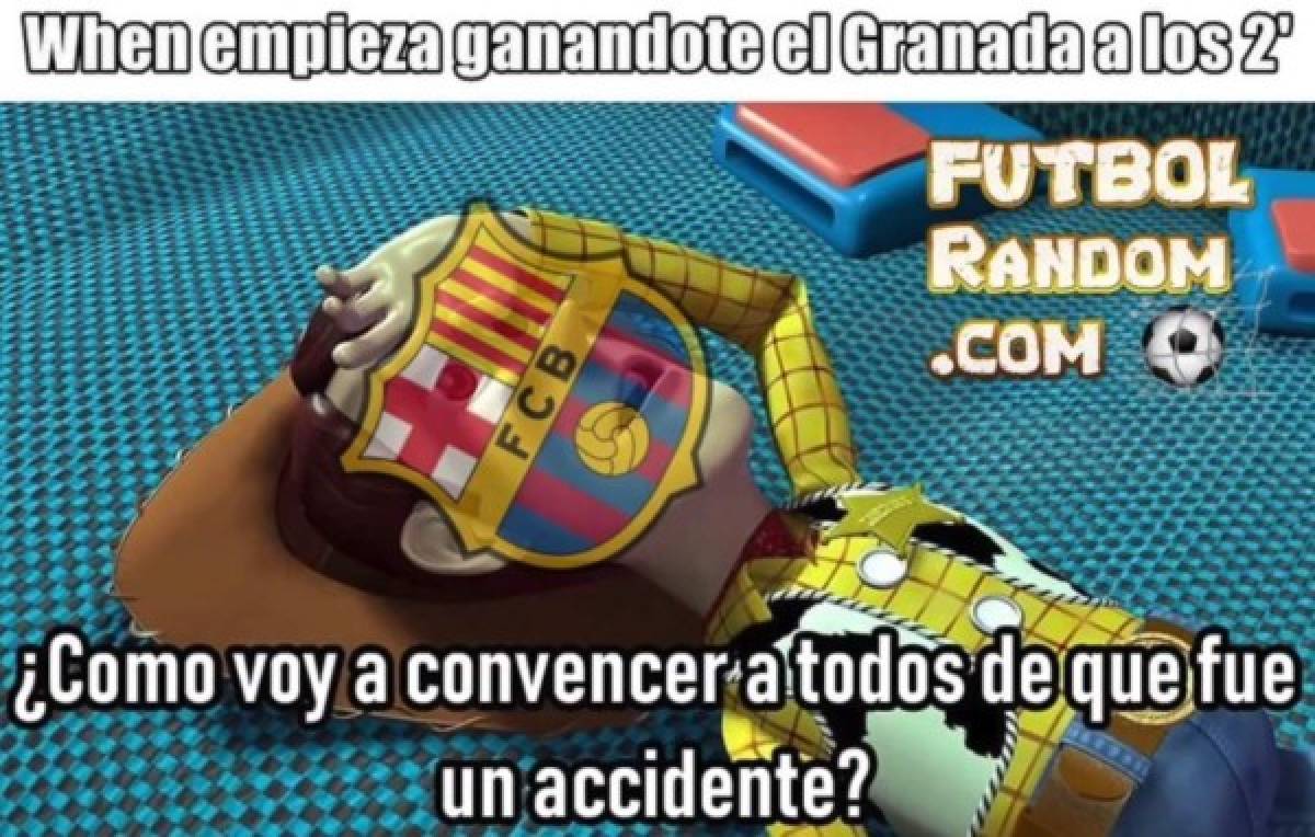 Ansu Fati y Messi, víctimas favoritas de los memes tras la derrota del Barcelona ante Granada