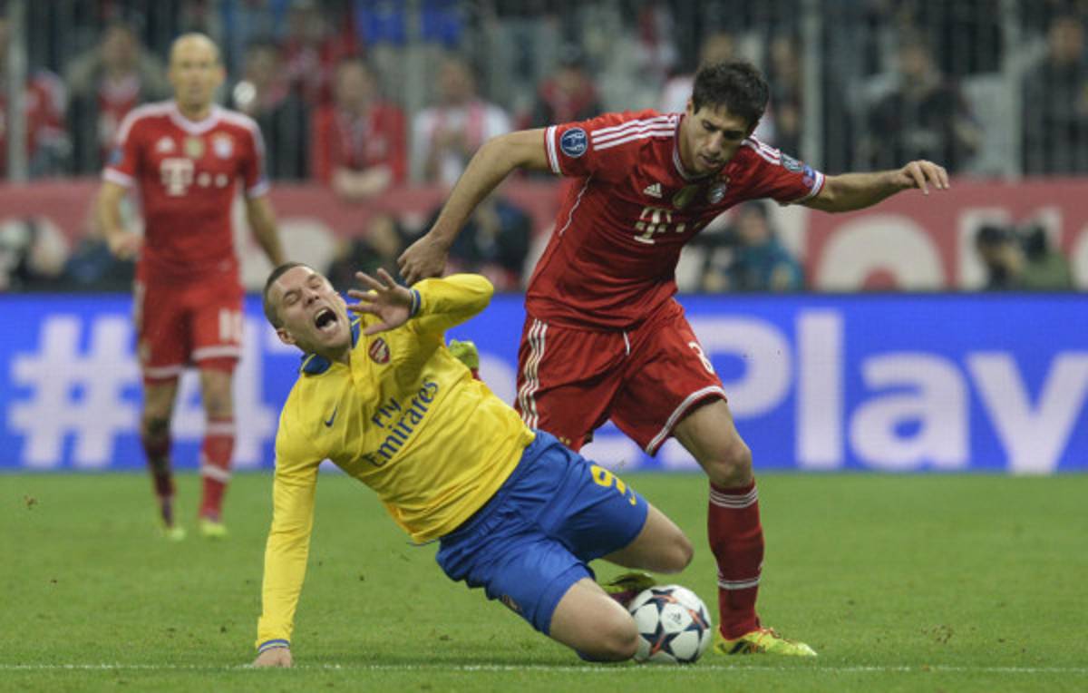 Bayern Múnich cumple con los pronósticos y elimina al Arsenal