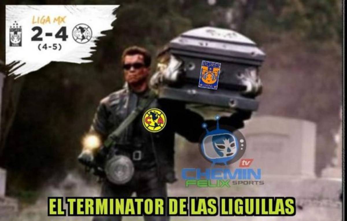 Memes: Despedazan a los Tigres por la eliminación ante el América en la Liga MX