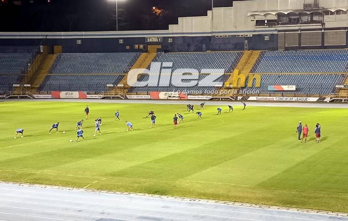 ¡Risas, chamarras y la charla! Motagua reconoció el Doroteo Guamuch Flores y está listo para enfrentar a Comunicaciones