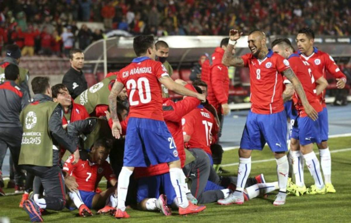 Chile venció 1-0 y avanzó a semifinales de la Copa América