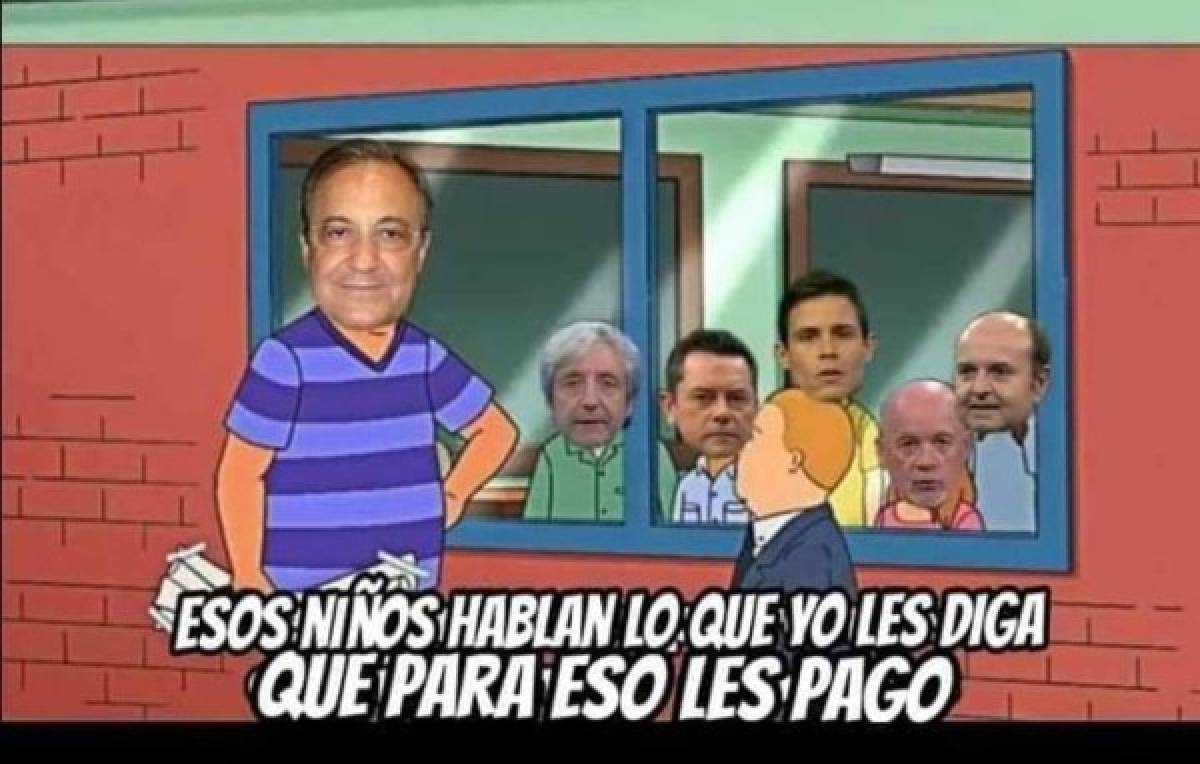 Florentino, el VAR y Barcelona, protagonistas de los memes tras el sufrido triunfo del Real Madrid contra el Athletic  