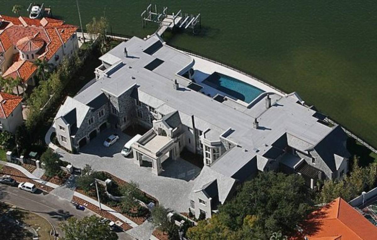 44 mil dólares al mes: La mansión que alquiló Tom Brady y Gisele Bündchen en Tampa