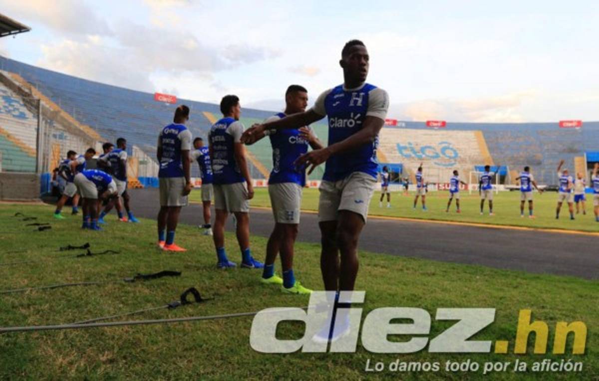 En imágenes: Así fue el último entrenamiento de Honduras previo al juego con Puerto Rico