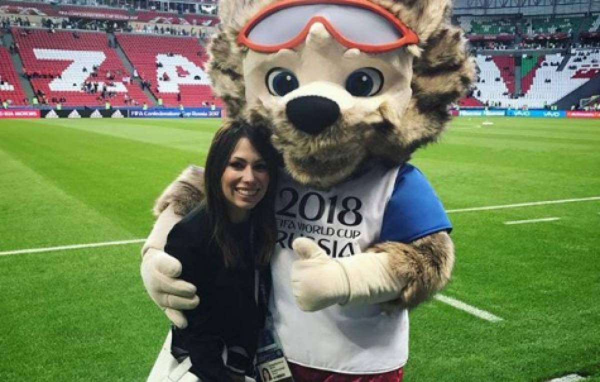 Maria Komandnaya, la bella presentadora del sorteo de Rusia 2018