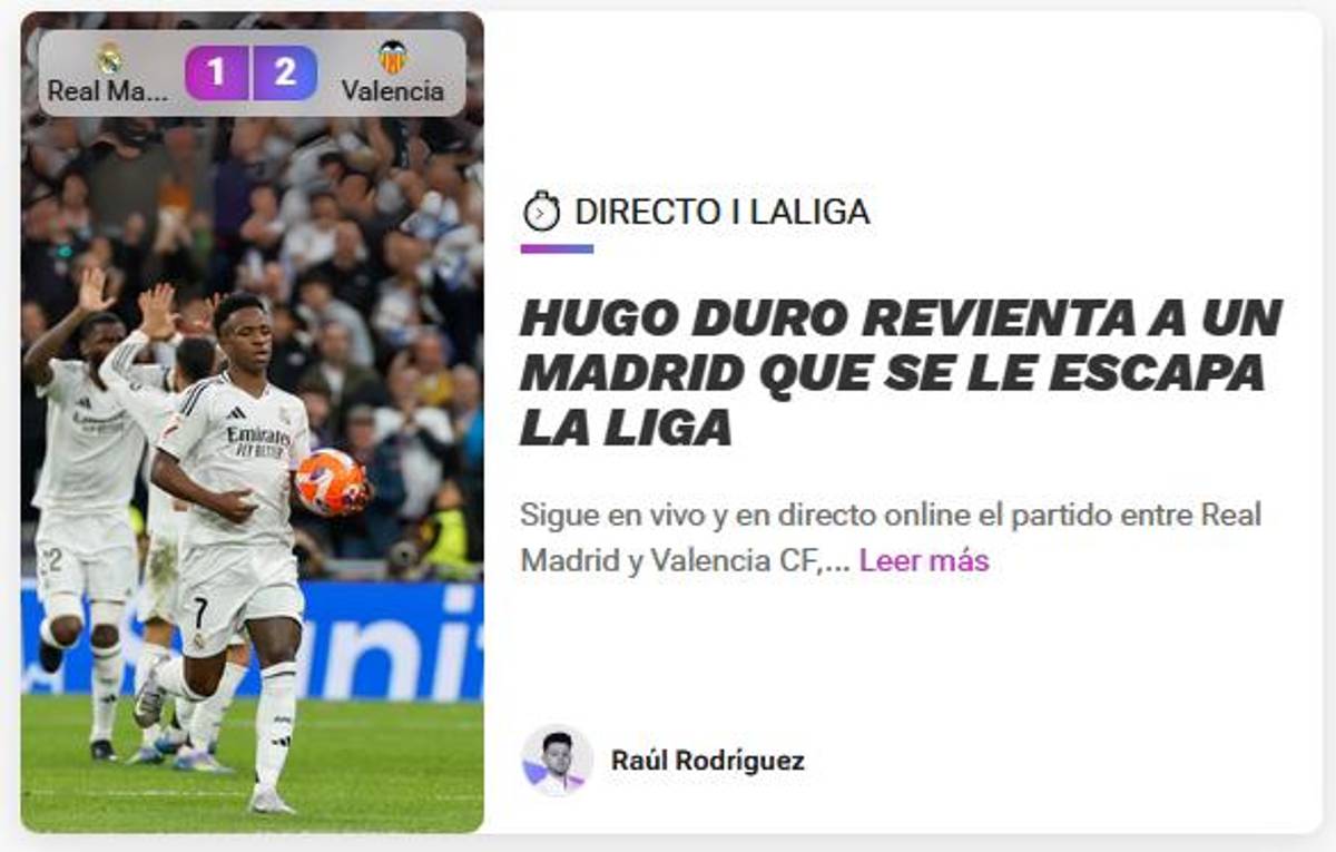 Adiós a LaLiga; ni con ayuda del VAR: prensa reacciona tras la dolorosa caída del Real Madrid en el Bernabéu