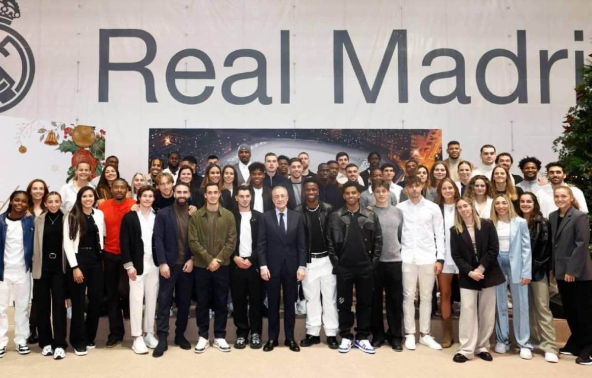 Honduras, presente en la cena de Navidad del Real Madrid, ¿quién es el catracho que asistió a la gala?