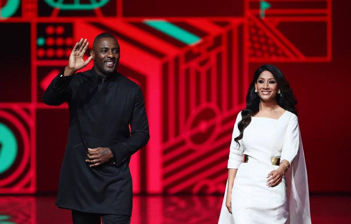 Así fue captado el Emir de Qatar y dueño del PSG y la promesa de Infantino en el sorteo del Mundial 2022