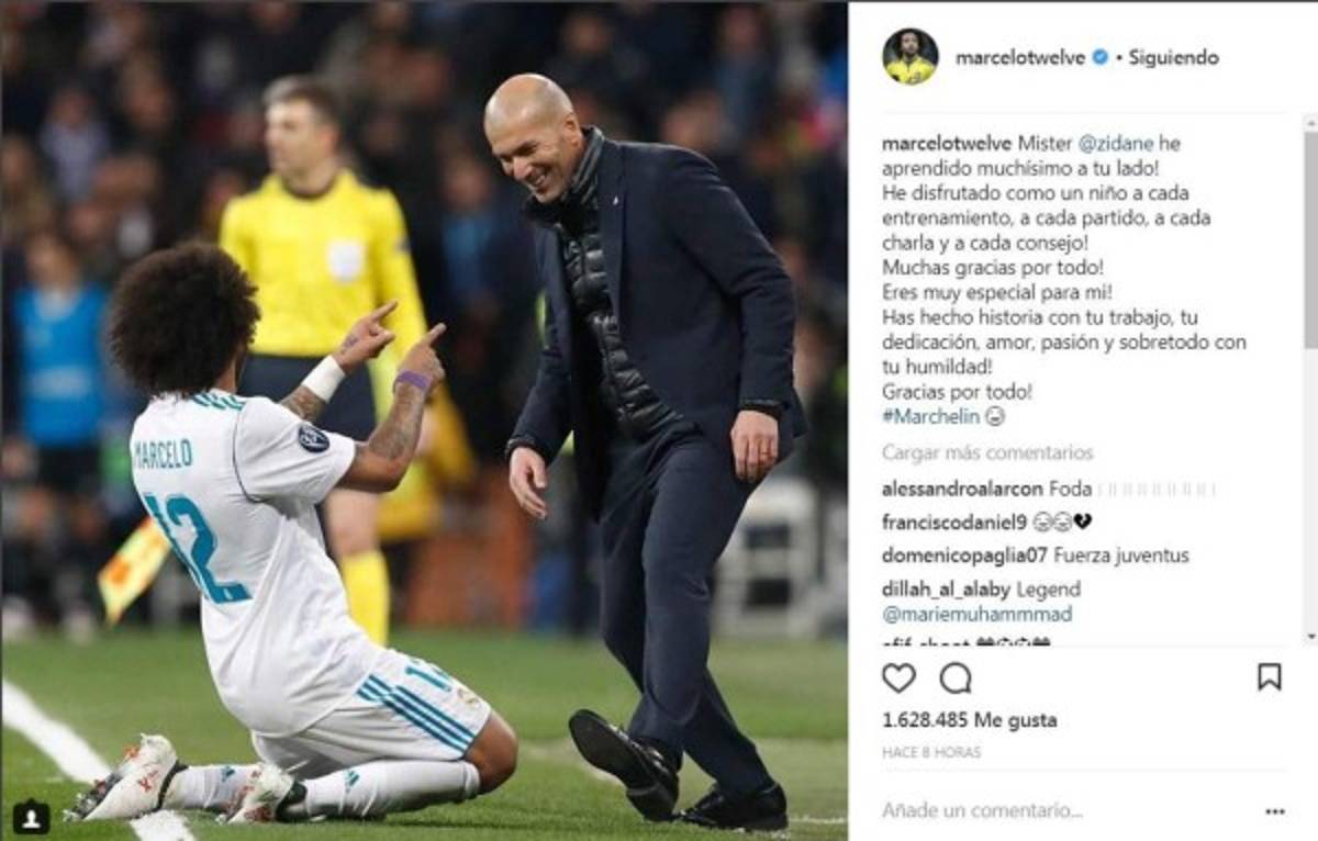Emotivas palabras: Así se despidieron de Zidane los jugadores del Real Madrid en sus redes sociales