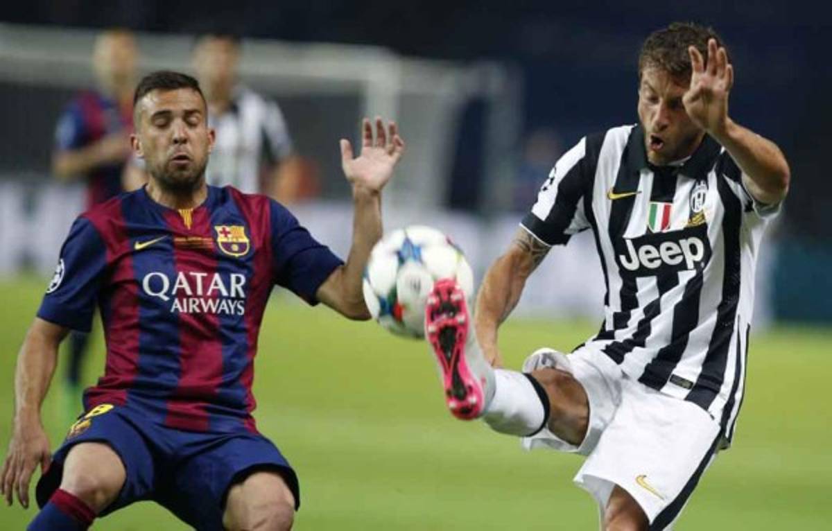Las mejores fotos del partido Barcelona-Juventus