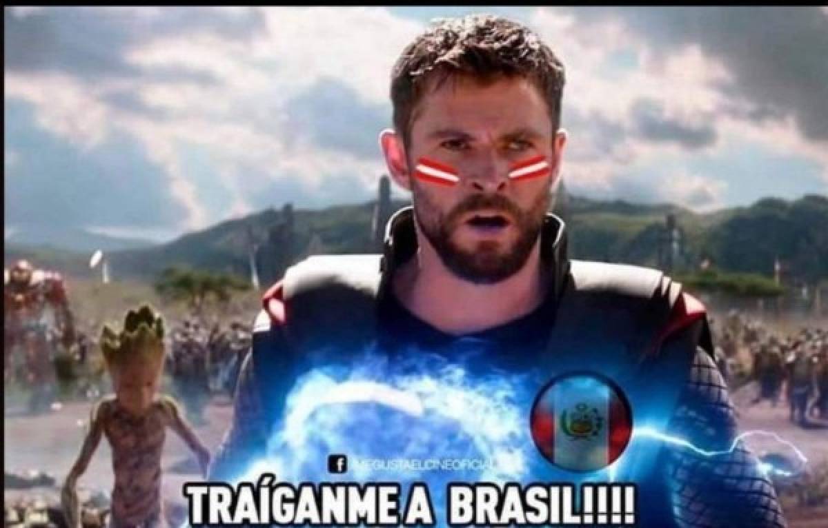 Los memes que calientan la final de la Copa América entre Brasil y Perú