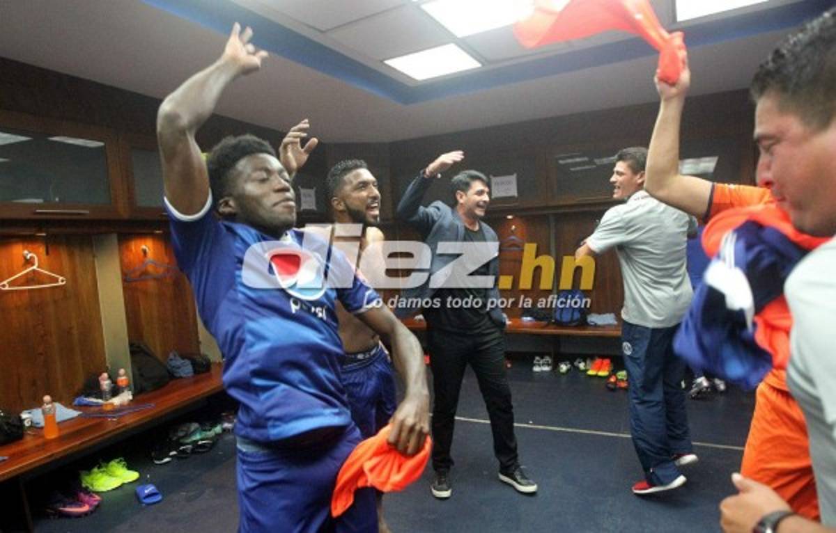 FOTOS: La celebración más íntima del Motagua tras eliminar a Olimpia