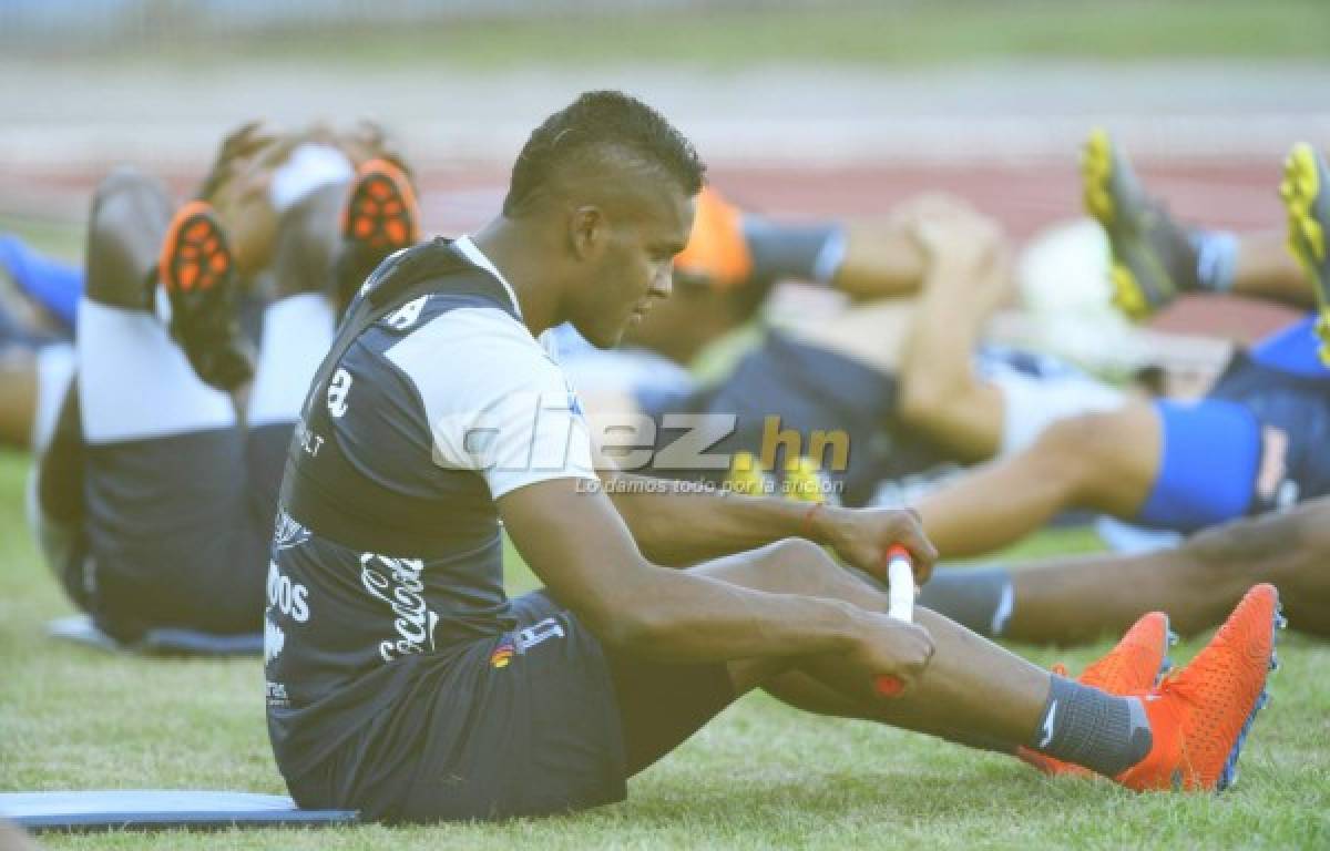 FOTOS: !Se completó la Selección de Honduras y Coito ya trabaja la táctica!