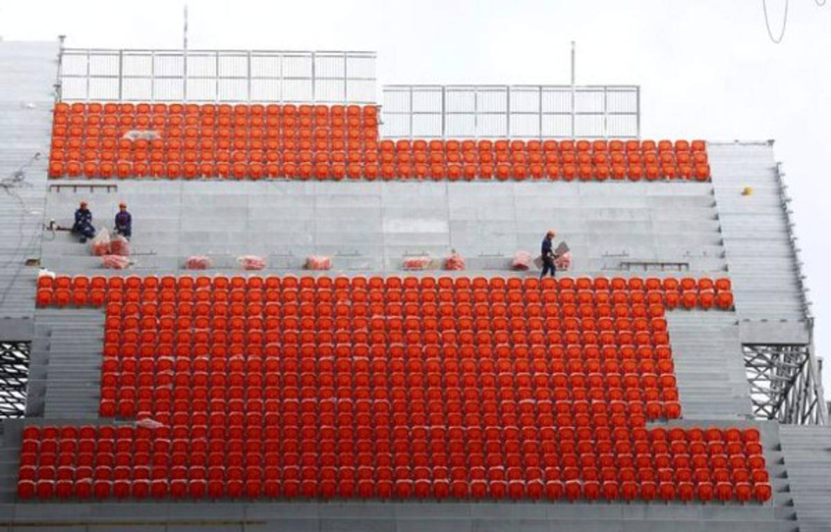 Ekaterimburg Arena, el estadio más raro del Mundial de Rusia 2018