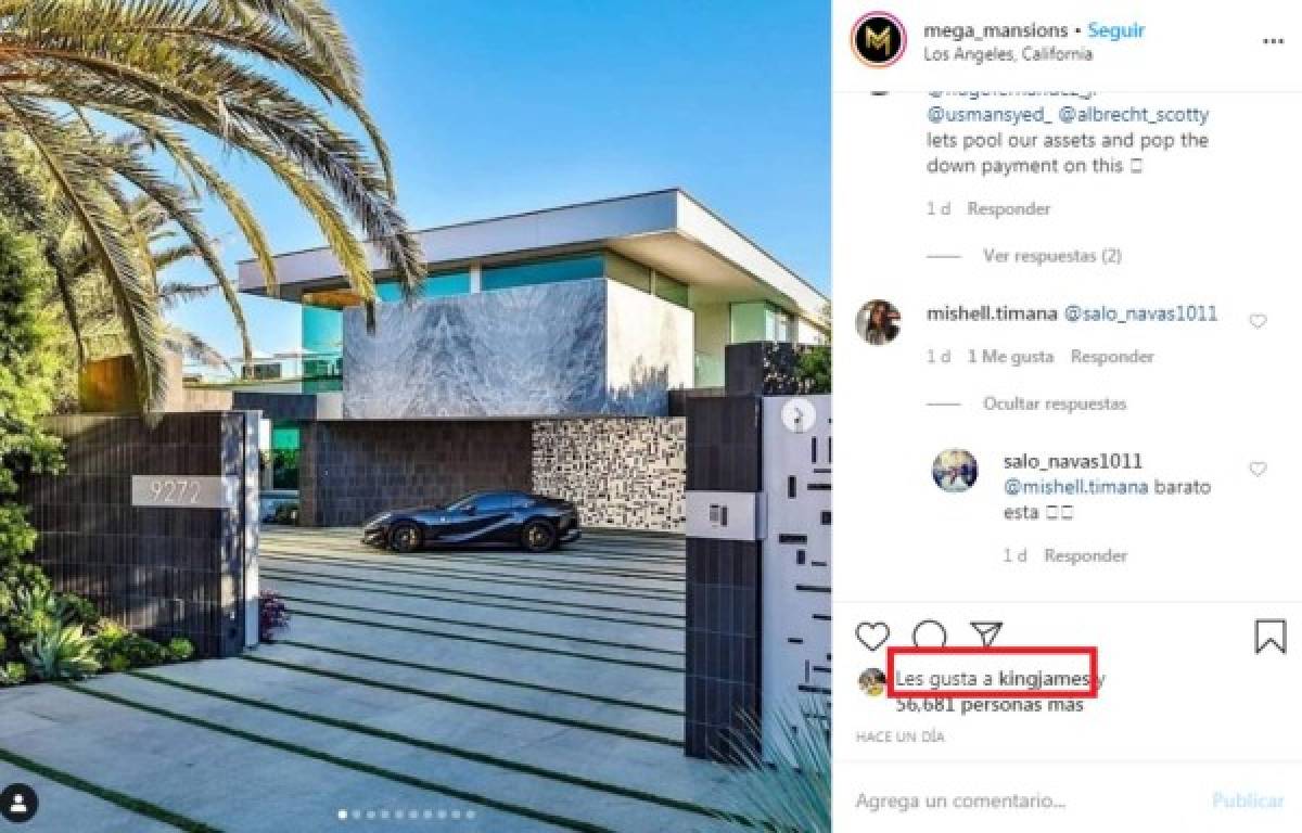 Impresionante: Así es La lujosa mansión de $52 millones que LeBron James quiere comprar