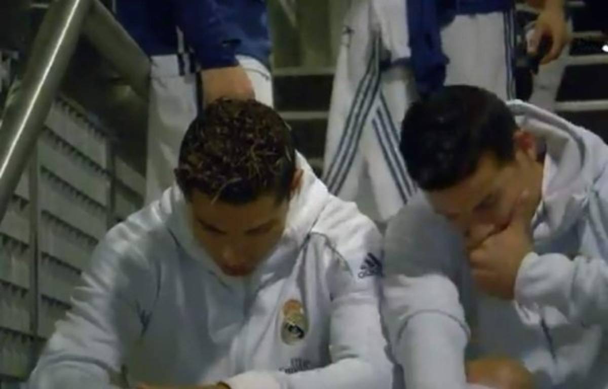 LO QUE NO SE VIO EN LA TV: ¿Despedida de James Rodríguez en el Real Madrid?