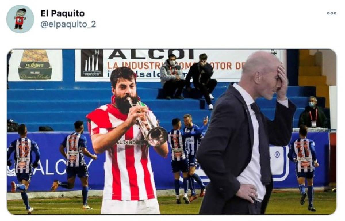 ¡Humillación y burlas! Los memes de la eliminación del Real Madrid ante Alcoyano en Copa del Rey