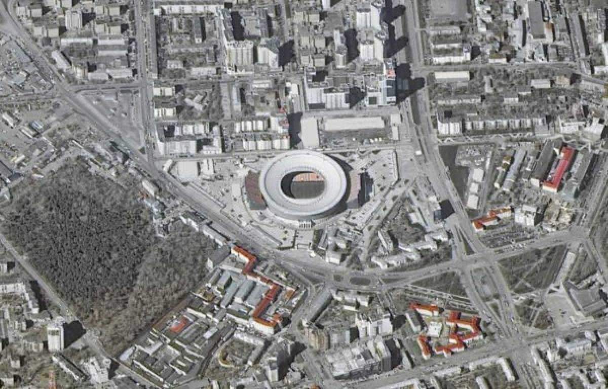 ¡Espectacular! Así se miran los 12 estadios del Mundial de Rusia 2018 desde el espacio