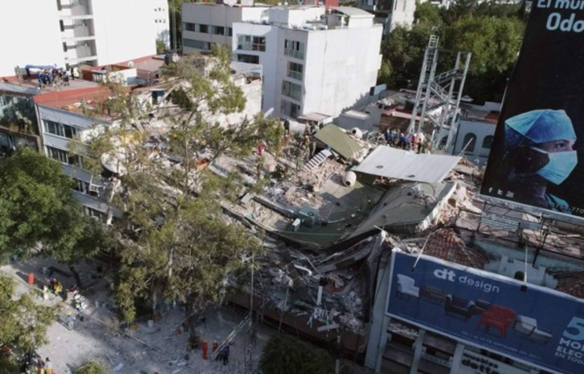 Las imágenes conmovedoras e impactantes del sismo que sacudió a México  