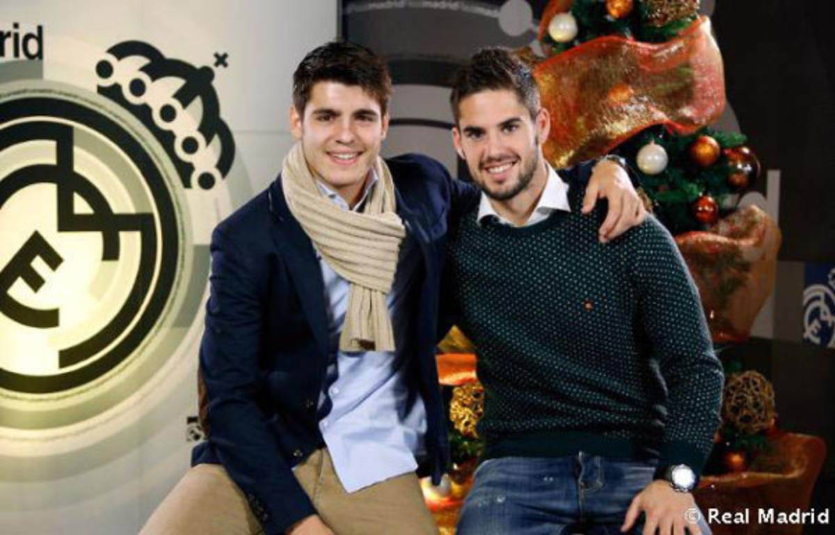 El Real Madrid realizó un brindis para desear una feliz Navidad a todos sus fanáticos .