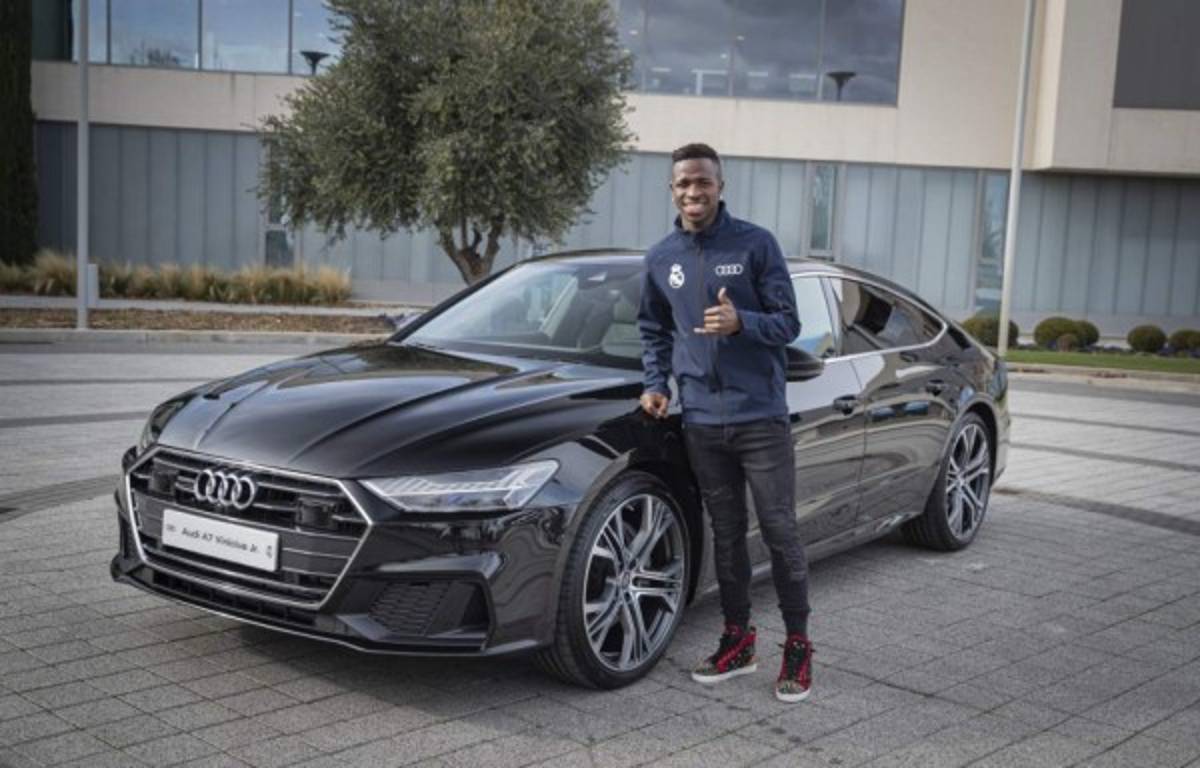 Los espectaculares autos Audi 2020 de los futbolistas del Real Madrid: El de Vinicius es una joya