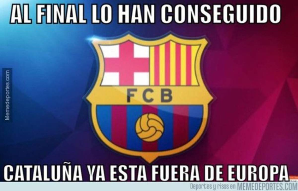 ¡NO PARAN! Los otros memes que no has visto de la eliminación del Barça