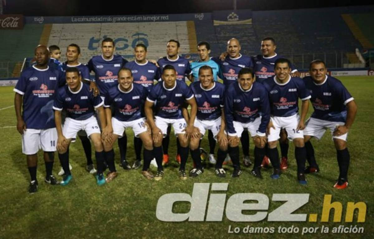 Fotos: El show de las Leyendas de Olimpia y Motagua en el estadio Nacional