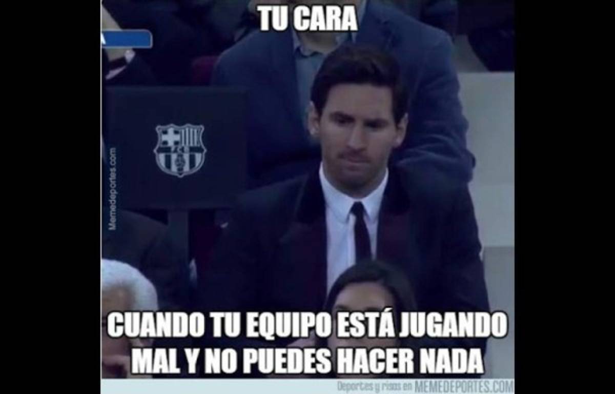 Luis Suárez se robó el show con el Barcelona y también con los memes