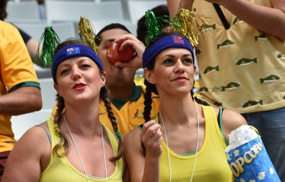 Las aficionadas de Australia más sexis que se han visto en los estadios