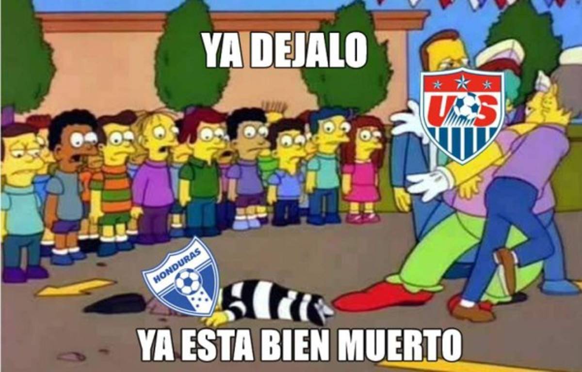 Memes crucifican a Honduras tras caer humillada ante Estados Unidos