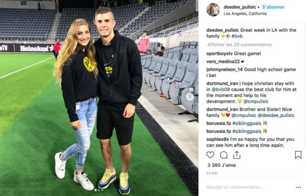 Escándalo: Así es la sexy hermana de Pulisic, quien habría tenido relaciones con McKennie